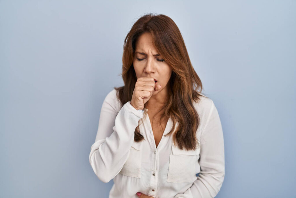 chronic respiratory condition like severe asthma