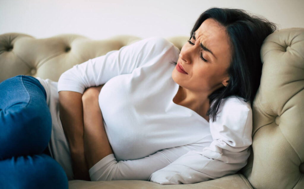 abdominal pain - uti symptoms