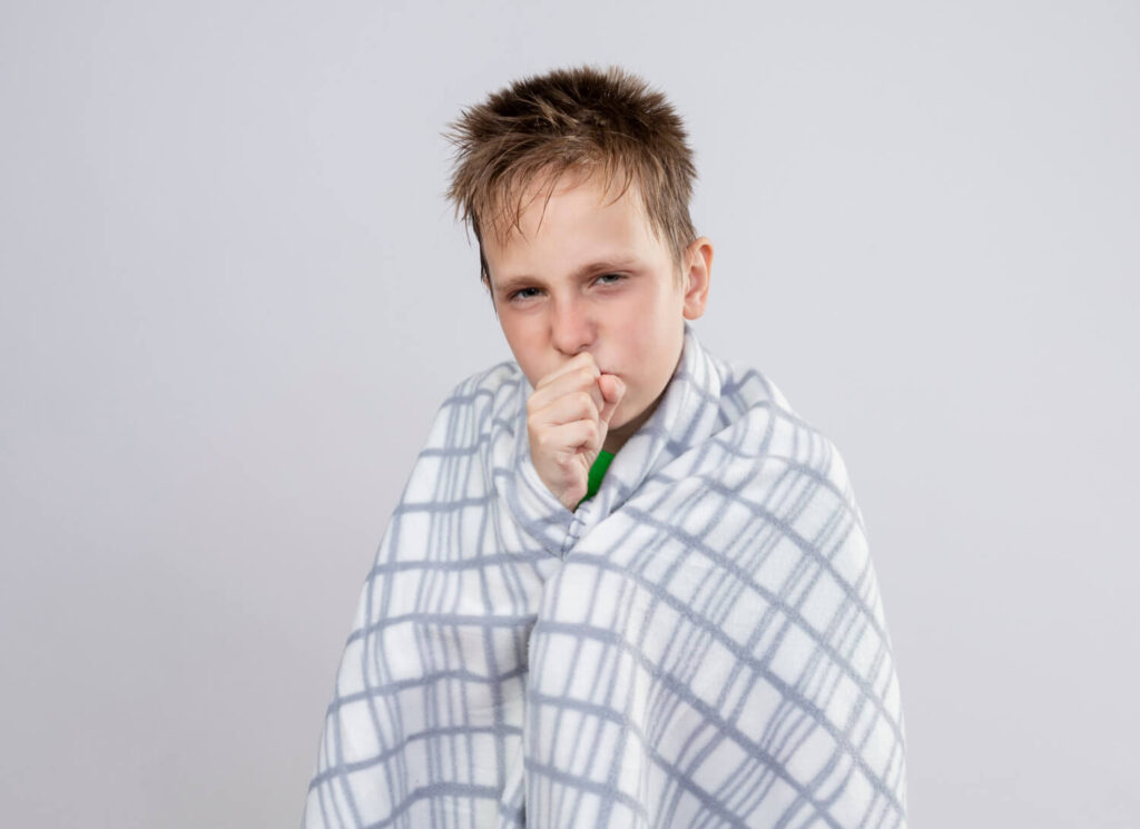 whooping cough symptoms - child unwell