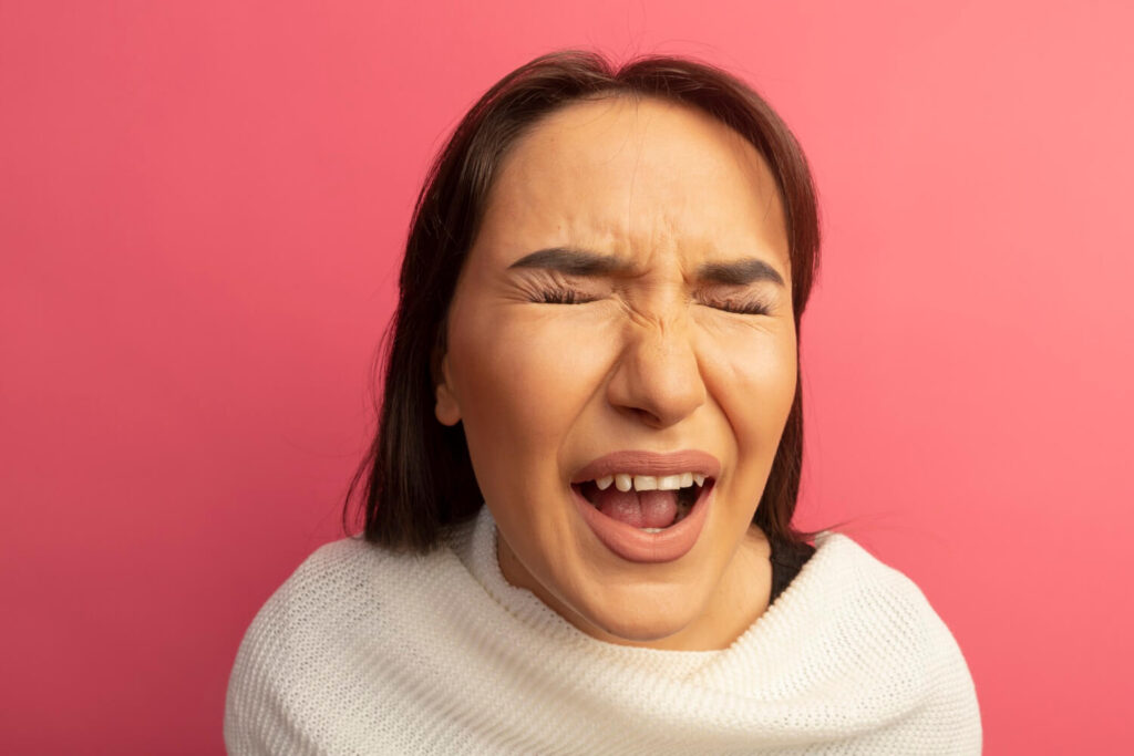 bone loss - teeth gap