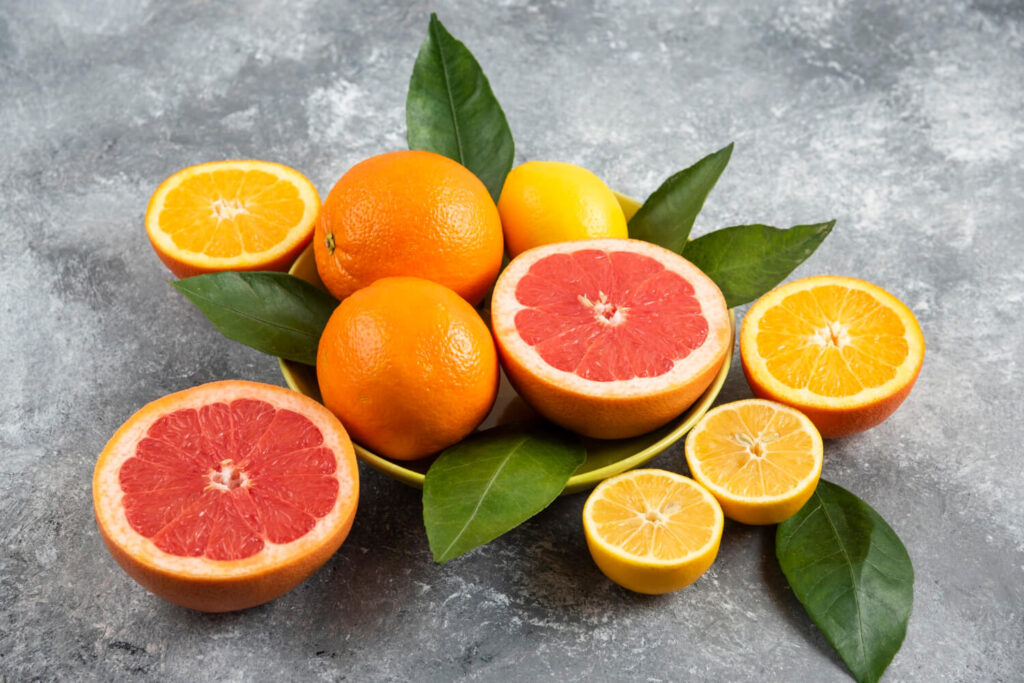 citrus fruits - foods that cause urinary tract infection
