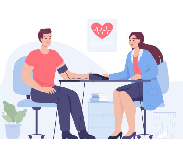 first aid for high blood pressure