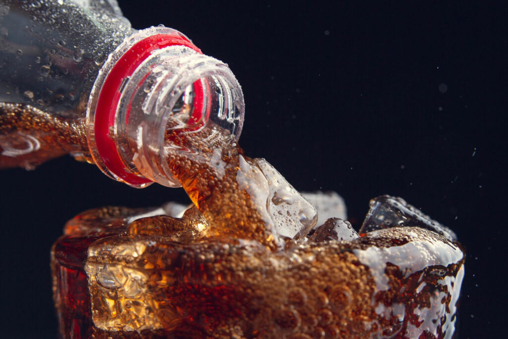 soda with artificial sweeteners