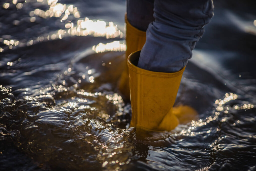 protective gear against floodwater health issues