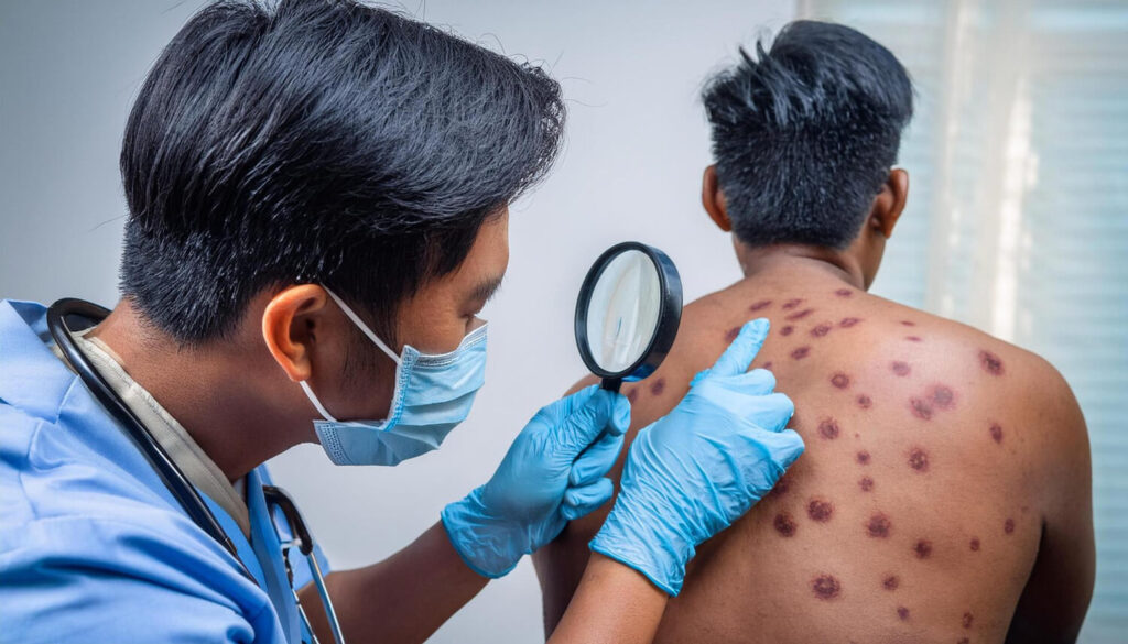 itsura ng pamamantal ng mpox