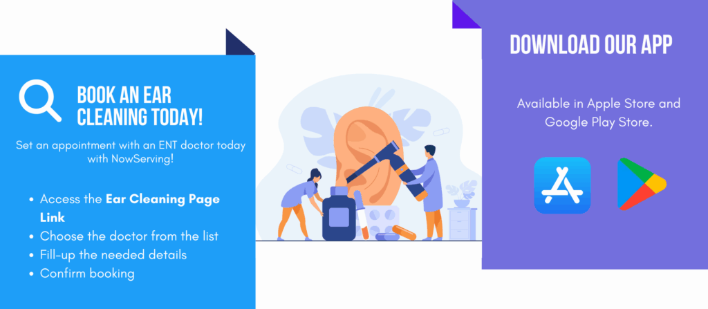 Book an Earwax Removal in the Philippines on NowServing