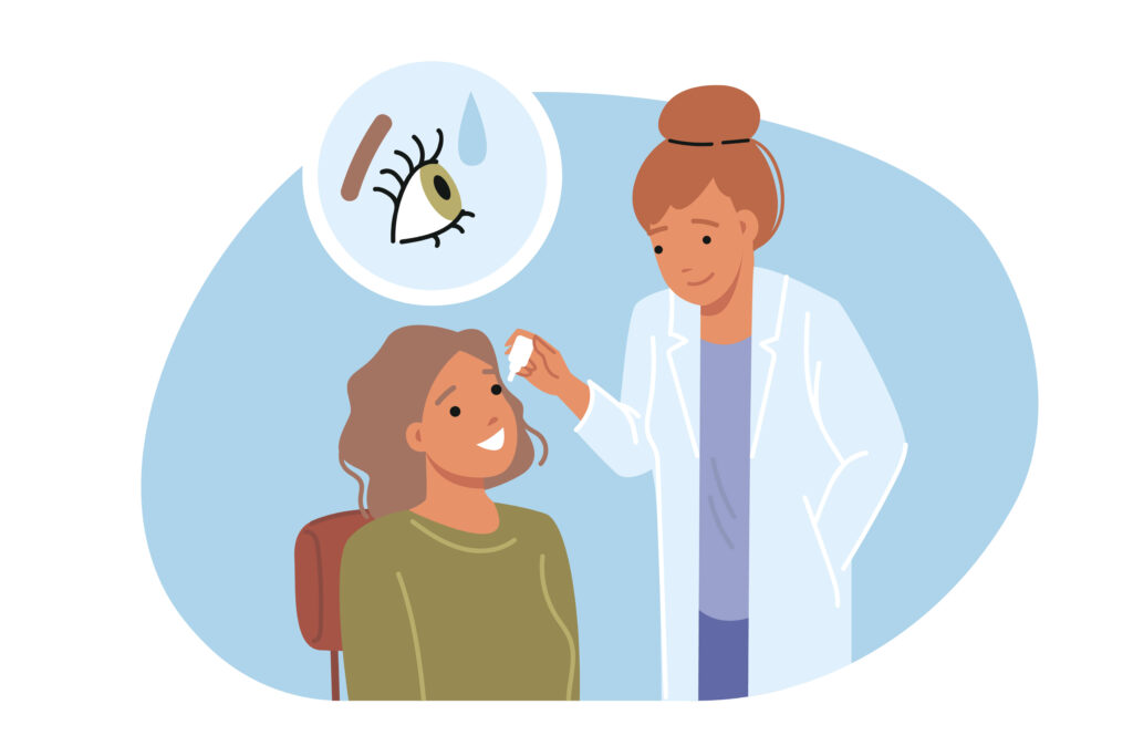 lasik aftercare - eye drops