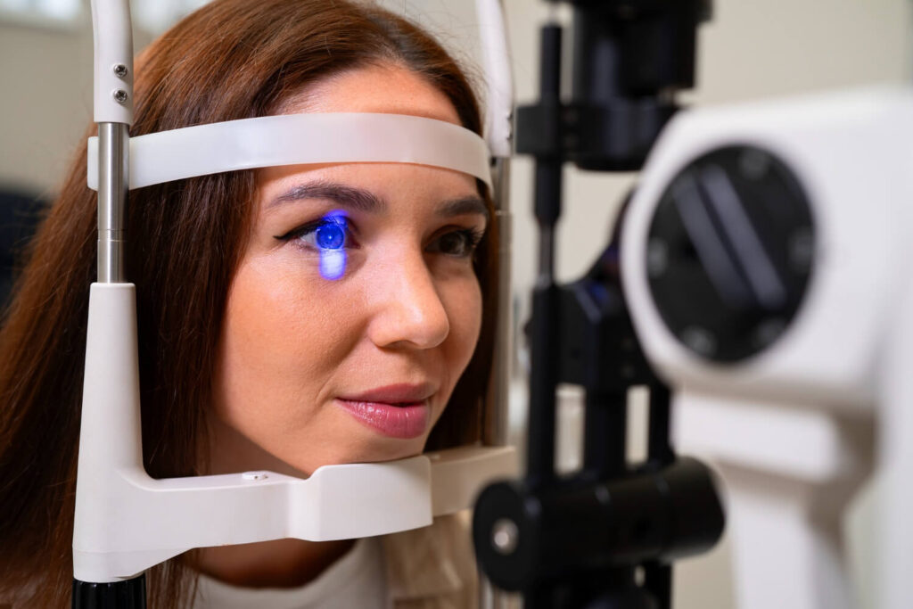 pre-surgery eye examination - LASIK doctor consultation