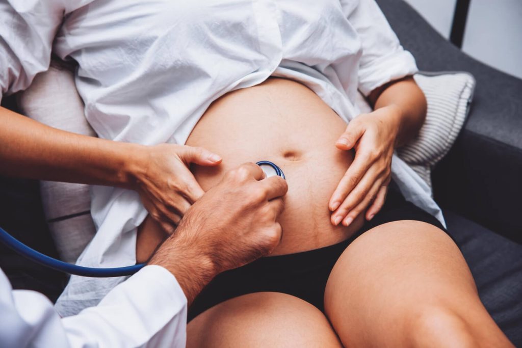 cryptic pregnancy OBGYN check up