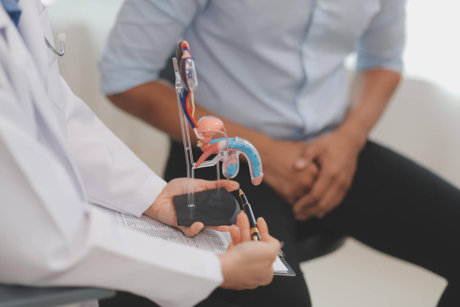 enlargement of prostate doctor consultation