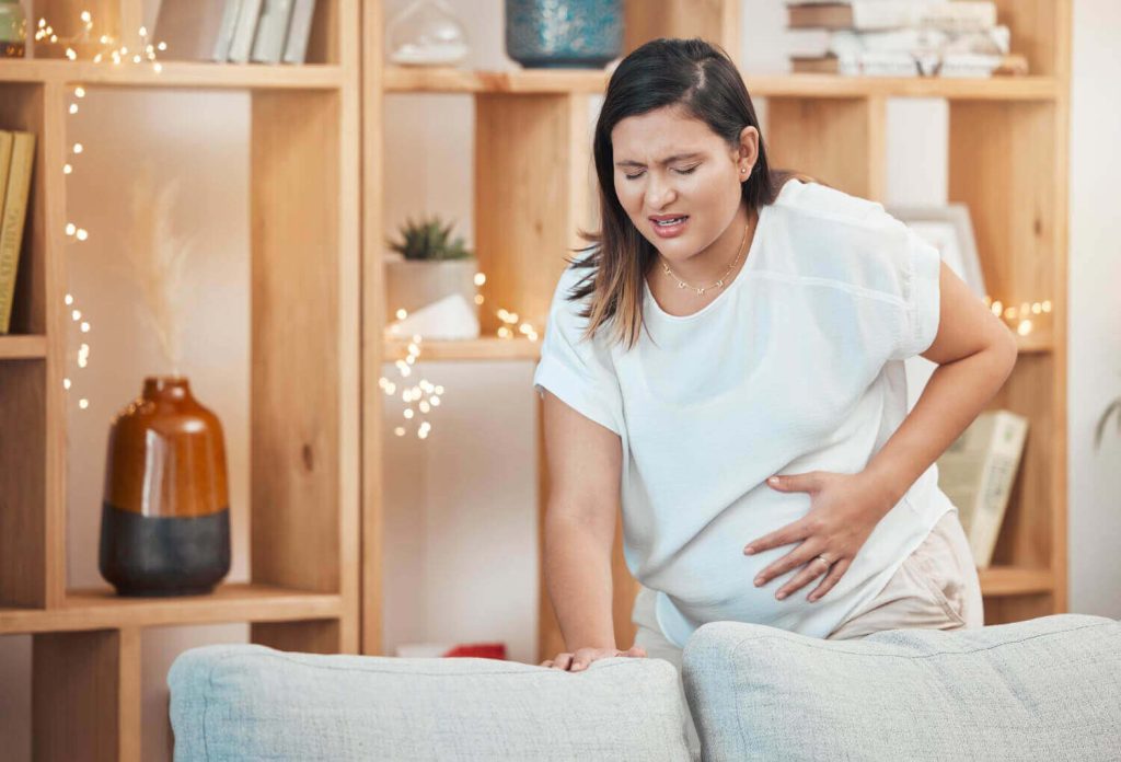 severe pain with spotting during pregnancy