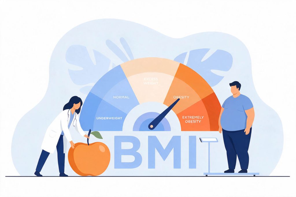obesity patient undergoing consultation